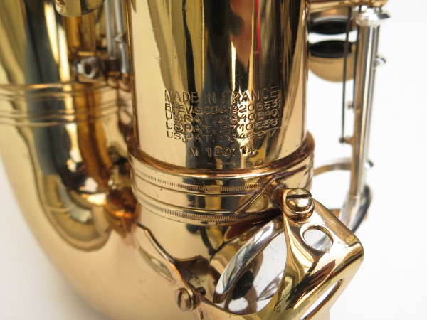 Saxophone alto Selmer Mark 6 verni clétage argenté (11)