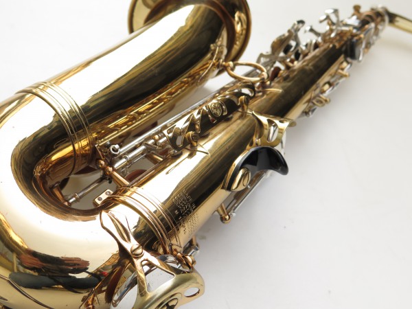 Saxophone alto Selmer Mark 6 verni clétage argenté (13)