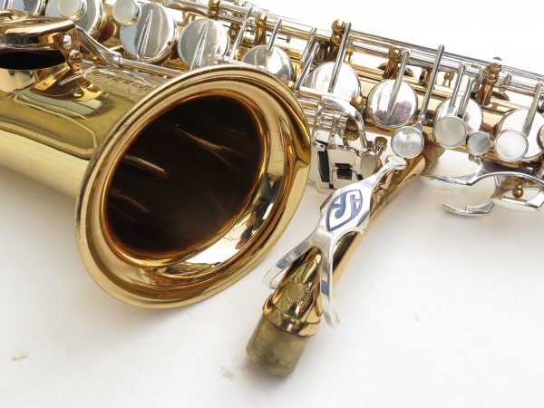 Saxophone alto Selmer Mark 6 verni clétage argenté (14)