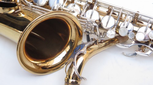 Saxophone alto Selmer Mark 6 verni clétage argenté (1)