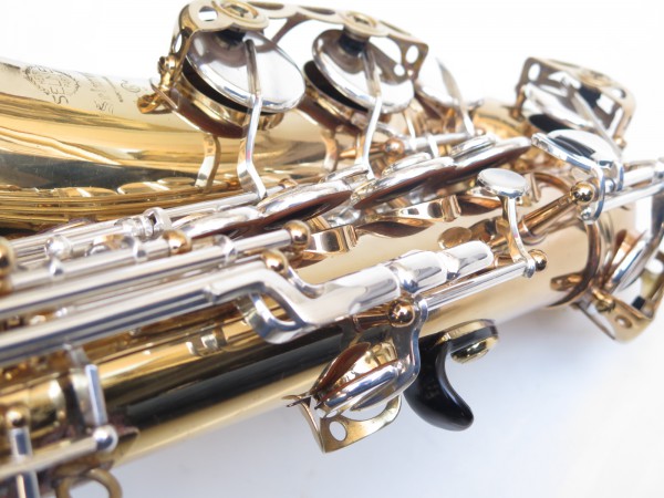 Saxophone alto Selmer Mark 6 verni clétage argenté (18)