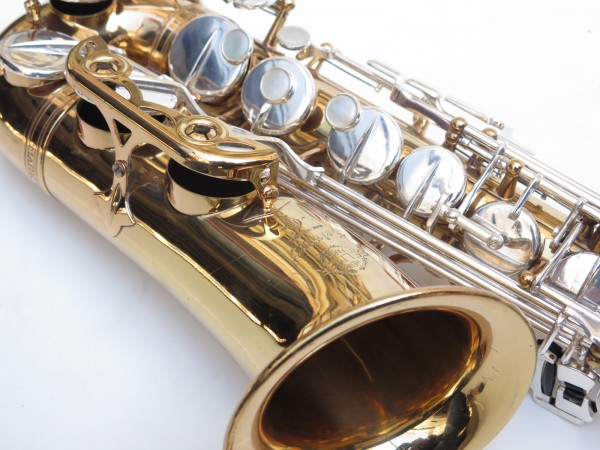 Saxophone alto Selmer Mark 6 verni clétage argenté (2)