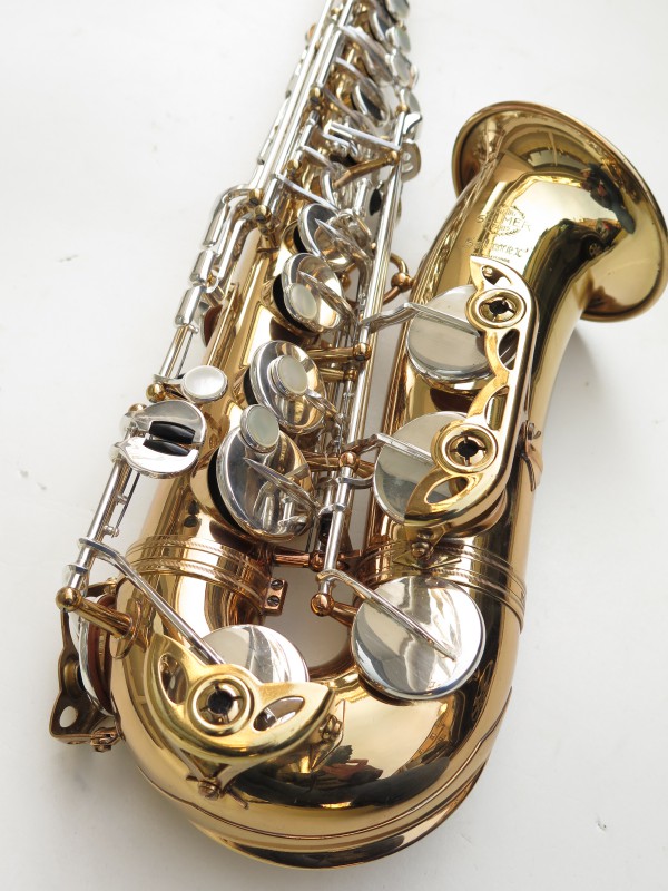 Saxophone alto Selmer Mark 6 verni clétage argenté (7)