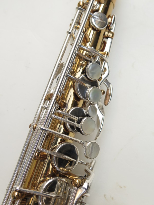 Saxophone alto Selmer Mark 6 verni clétage argenté (9)