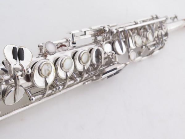 Saxophone soprano Selmer Mark 6 argenté (17)