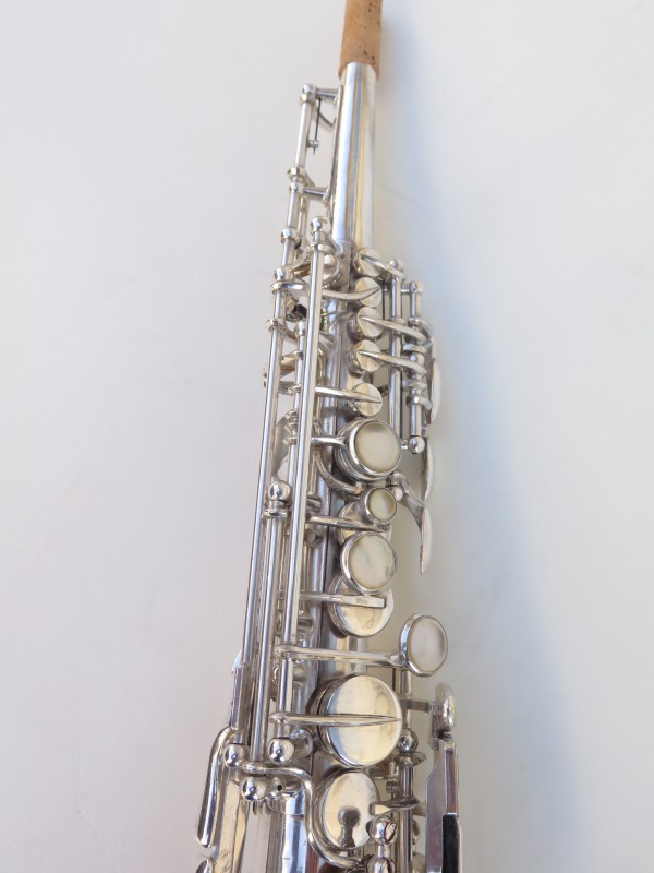 Saxophone soprano Selmer Mark 6 argenté (24)