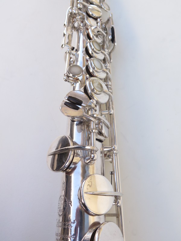 Saxophone soprano Selmer Mark 6 argenté (25)