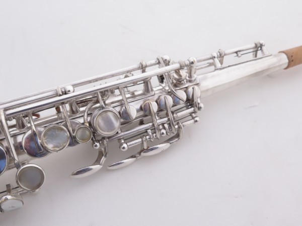 Saxophone soprano Selmer Mark 6 argenté (7)