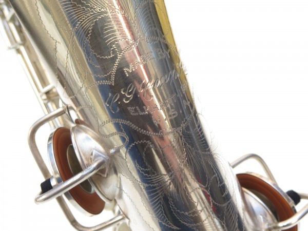 Saxophone C Melody Conn new wonder 2 argenté sablé (4)