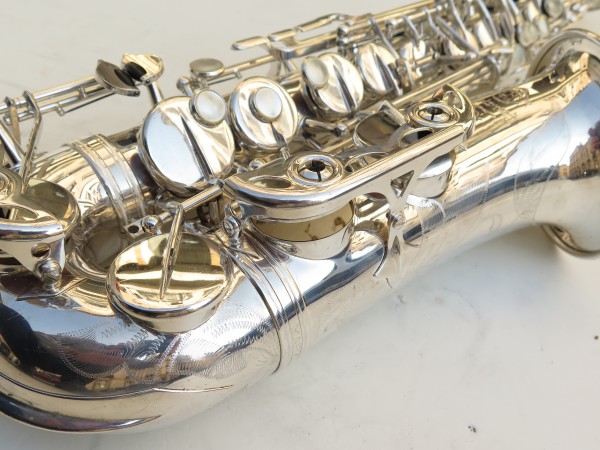 Saxophone alto Selmer Mark 6 argenté gravé (13)