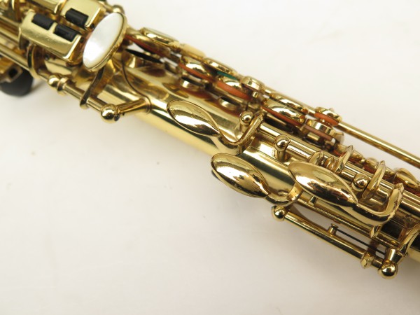 Saxophone soprano Selmer Mark 6 verni gravé (12)