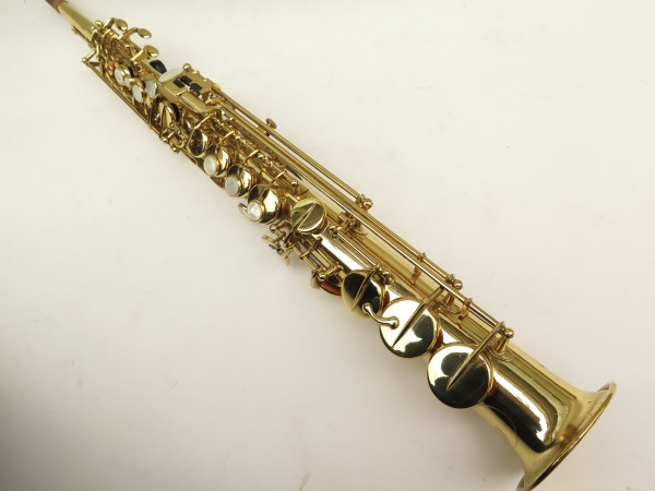 Saxophone soprano Selmer Mark 6 verni gravé (14)