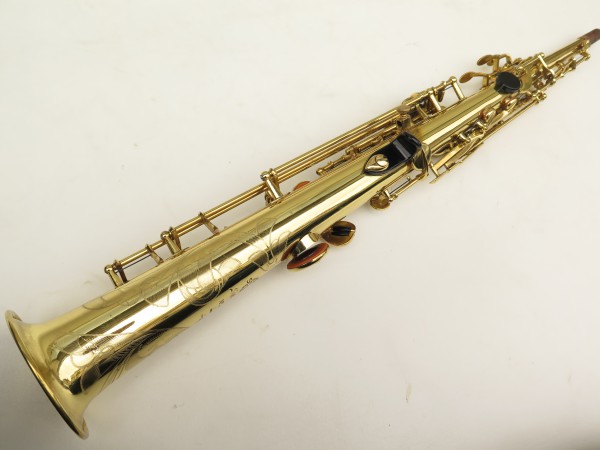 Saxophone soprano Selmer Mark 6 verni gravé (15)