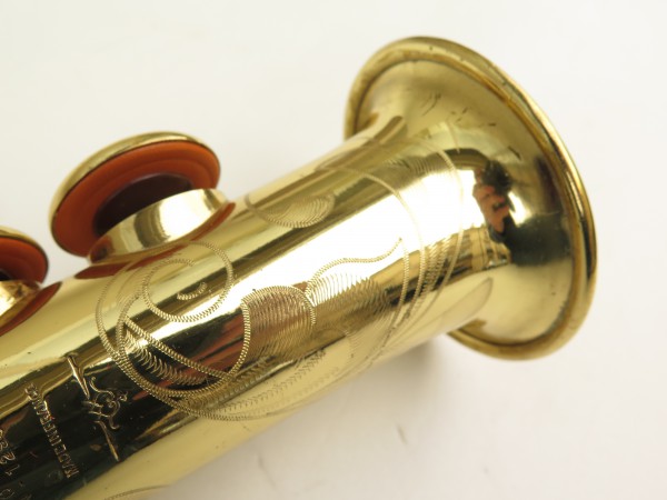 Saxophone soprano Selmer Mark 6 verni gravé (2)