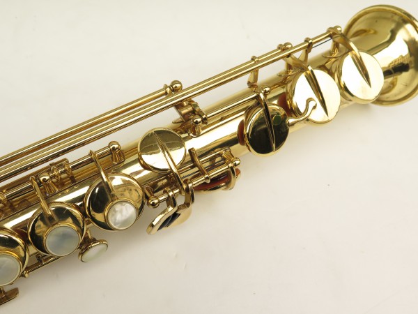 Saxophone soprano Selmer Mark 6 verni gravé (3)