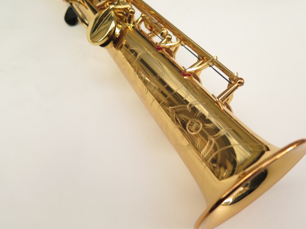 Saxophone soprano Yamaha YSS82ZR verni gravé (10)