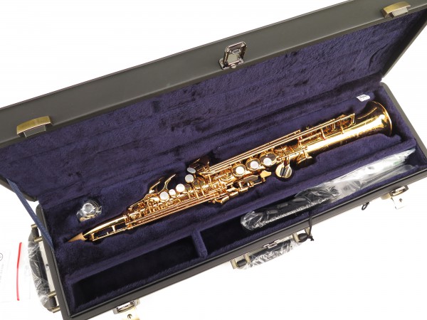 Saxophone soprano Yamaha YSS82ZR verni gravé (6)