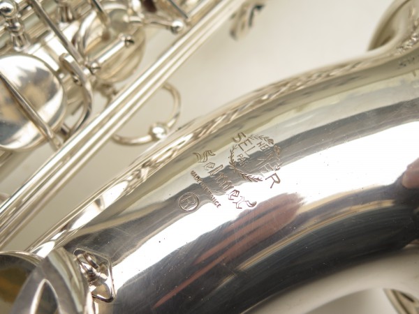 Saxophone ténor Selmer Mark 6 argenté (24)