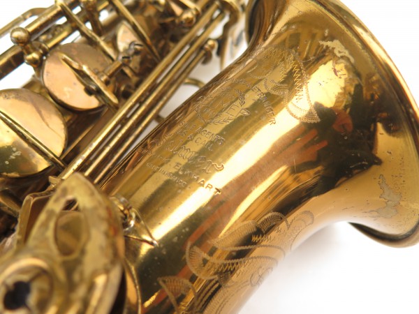 Saxophone alto Selmer Super Balanced Action verni gravé (3)