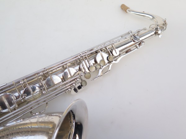 Saxophone ténor Selmer Super Balanced Action argenté gravé (20)