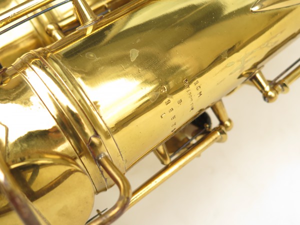 Saxophone ténor Conn 10 verni gravé ladyface (11)