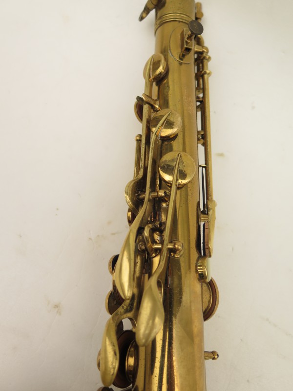 Saxophone ténor Conn transitionnel 10M verni gravé ladyface (10)