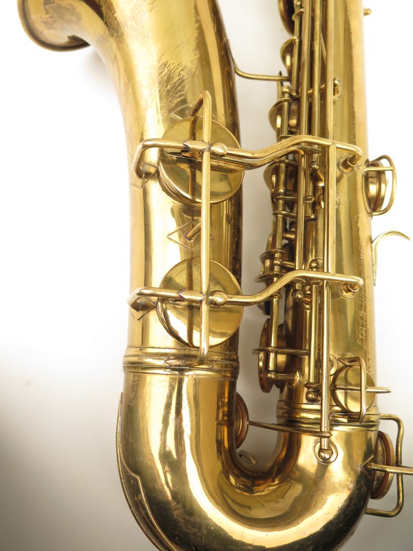 Saxophone ténor Conn transitionnel 10M verni gravé ladyface (11)