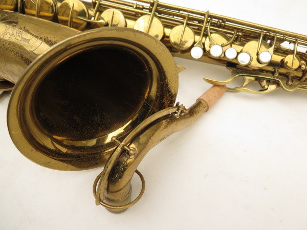Saxophone ténor Conn transitionnel 10M verni gravé ladyface (4)