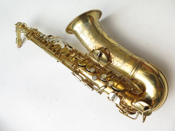 Saxophone alto Conn Chu Berry plaqué or ladyface (16)