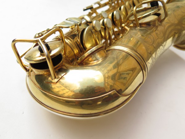 Saxophone alto Conn Chu Berry plaqué or ladyface (18)