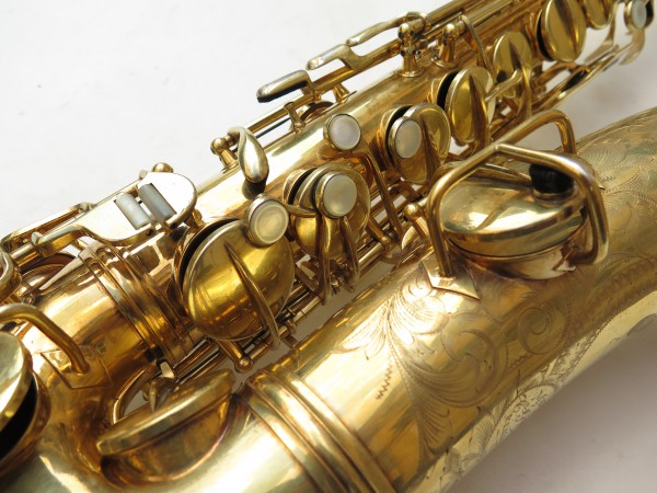 Saxophone alto Conn Chu Berry plaqué or ladyface (20)