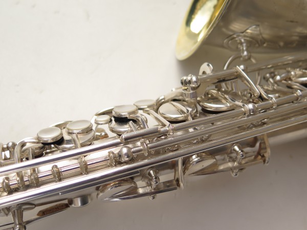 Saxophone alto Selmer Balanced Action argenté sablé clétage additionnel américain (11)
