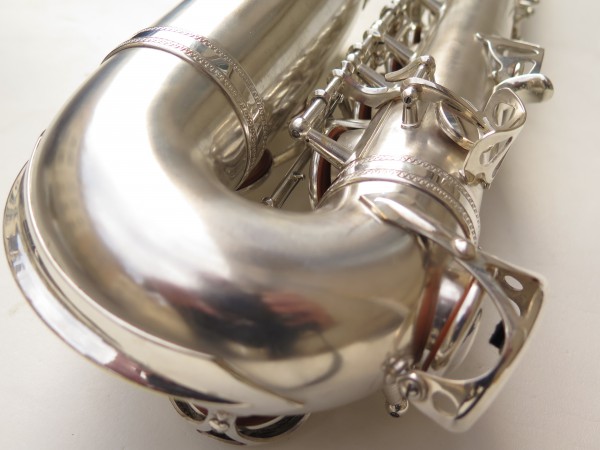 Saxophone alto Selmer Balanced Action argenté sablé clétage additionnel américain (17)
