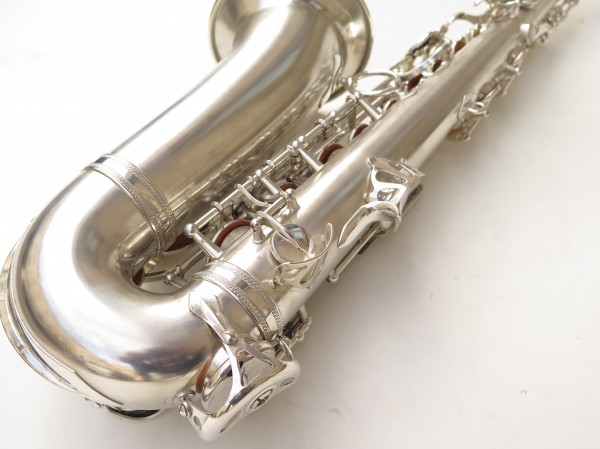 Saxophone alto Selmer Balanced Action argenté sablé clétage additionnel américain (7)