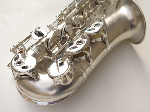 Saxophone alto Selmer Balanced Action argenté sablé clétage additionnel américain (9)