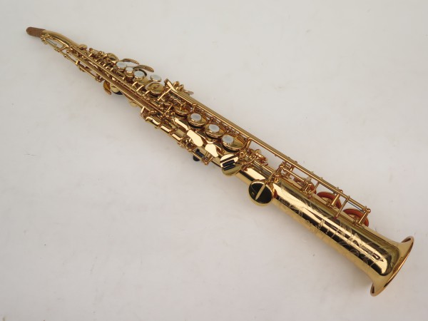 Saxophone soprano Yamaha YSS 82ZR Custom Z verni gravé (13)