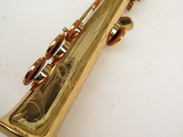 Saxophone soprano Yamaha YSS 82ZR Custom Z verni gravé (15)