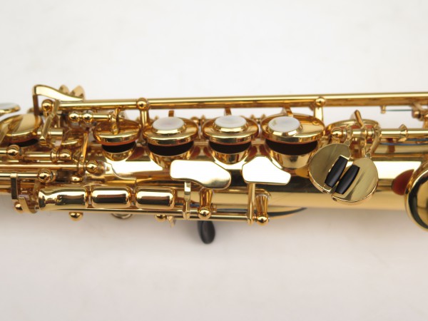 Saxophone soprano Yamaha YSS 82ZR Custom Z verni gravé (2)