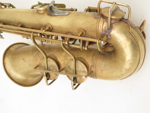 Saxophone alto Conn transitionnel ladyface non verni gravé (14)