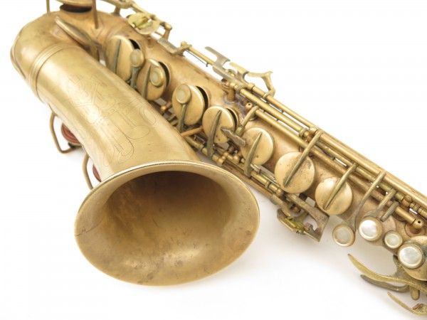 Saxophone alto Conn transitionnel ladyface non verni gravé (6)
