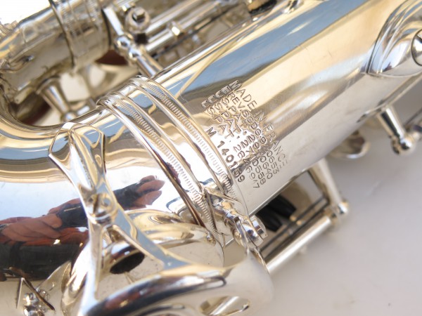 Saxophone alto Selmer Mark 6 argenté Kenny Garrett (19)
