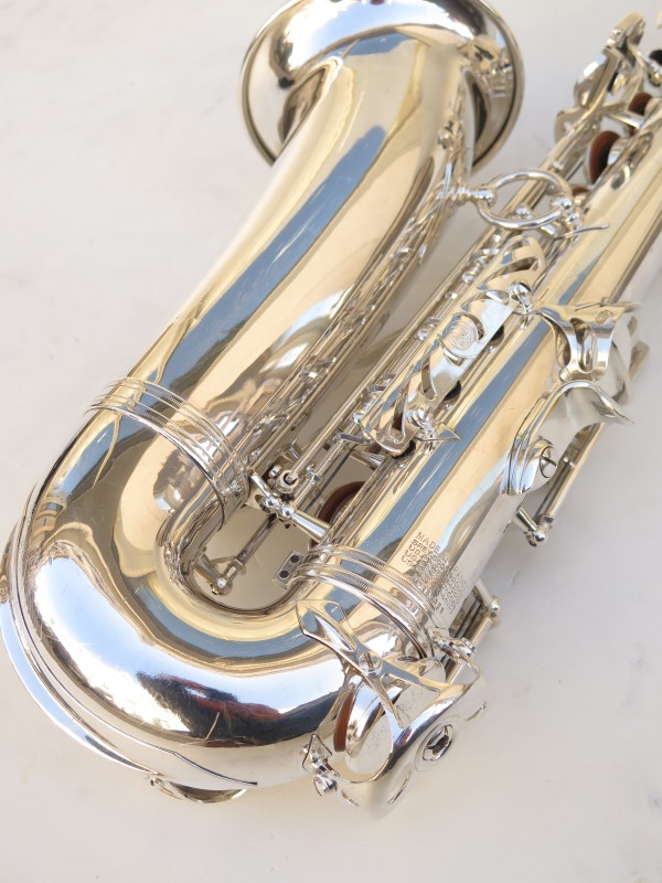 Saxophone alto Selmer Mark 6 argenté Kenny Garrett (20)