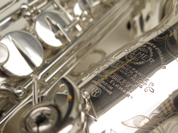 Saxophone alto Selmer Mark 6 argenté gravé (10)