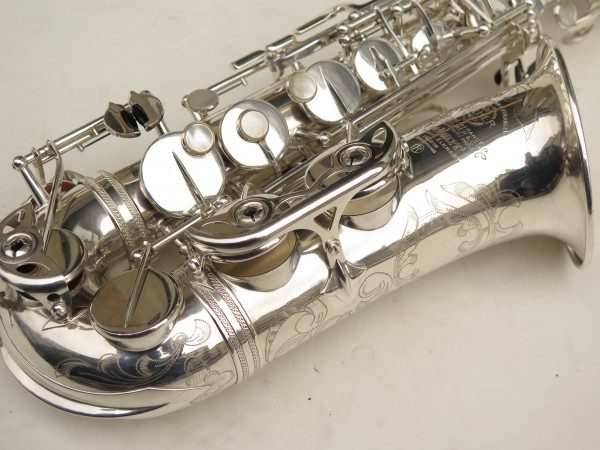 Saxophone alto Selmer Mark 6 argenté gravé (11)