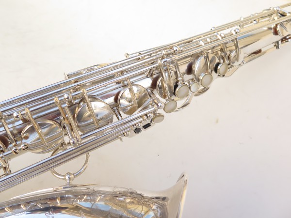 Saxophone ténor Selmer Super Balanced Action argenté gravé (15)
