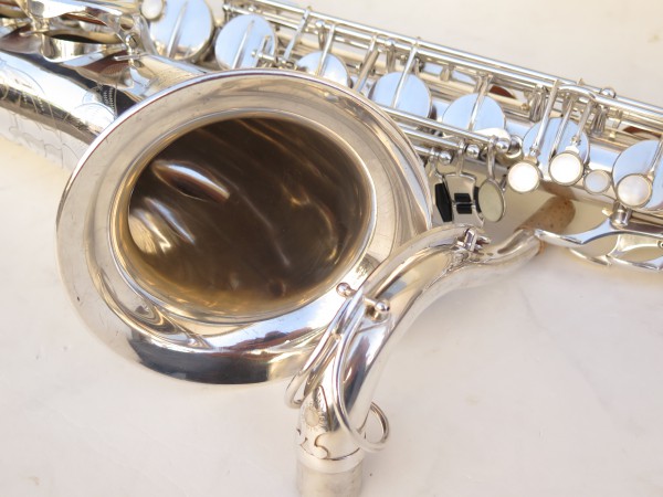 Saxophone ténor Selmer Super Balanced Action argenté gravé (17)