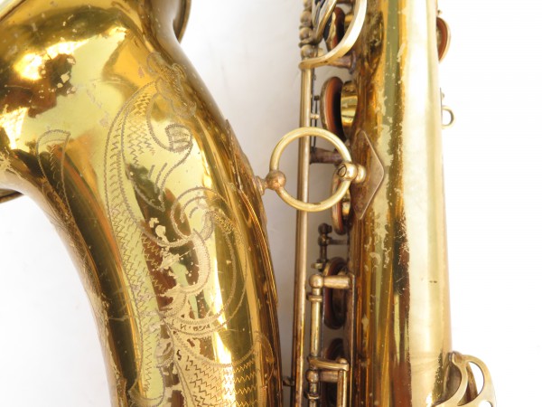 Saxophone ténor Selmer Super Balanced Action verni gravé (11)