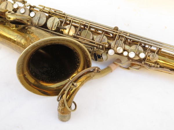 Saxophone ténor Selmer Super Balanced Action verni gravé (5)