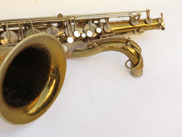 Saxophone ténor Selmer Super Balanced Action verni gravé (8)