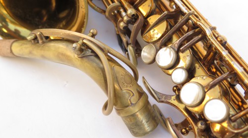 Saxophone alto Selmer Balanced Action verni gravé (1)